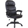 Кресло руководителя RIVA CHAIR RCH 9227 (Бумер), черная экокожа