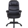 Кресло руководителя RIVA CHAIR RCH 9227 (Бумер), черная экокожа