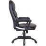 Кресло руководителя RIVA CHAIR RCH 9227 (Бумер), черная экокожа