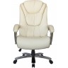 Кресло руководителя RIVA CHAIR RCH 9373, бежевая экокожа с перфорацией / сетчатая ткань, нагрузка до 250 кг