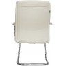 Кресло посетителя RIVA CHAIR RCH 9249-4, бежевая экокожа с перф. вставками