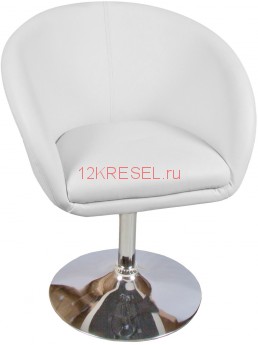 Барное кресло CH-8600, белая экокожа