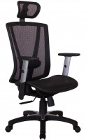 Офисное кресло RIVA CHAIR RCH 768, черная сетка