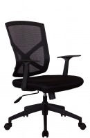 Офисное кресло RIVA CHAIR RCH 698, черная сетка / ткань