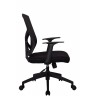 Офисное кресло RIVA CHAIR RCH 698, черная сетка / ткань
