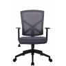 Офисное кресло RIVA CHAIR RCH 698, серая сетка / ткань