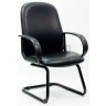 Кресло посетителя CHAIRMAN 279V, черный кожзам