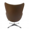 Кресло EGG CHAIR коричневый