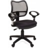 Офисное кресло CHAIRMAN 450, черная сетка / черная ткань (TW-11)