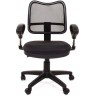Офисное кресло CHAIRMAN 450, черная сетка / черная ткань (TW-11)