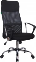 Кресло руководителя RIVA CHAIR RCH 8074 F, черная сетка / ткань