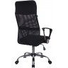 Кресло руководителя RIVA CHAIR RCH 8074 F, черная сетка / ткань