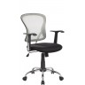 Офисное кресло RIVA CHAIR RCH 8104, серая сетка / черная ткань