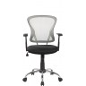 Офисное кресло RIVA CHAIR RCH 8104, серая сетка / черная ткань