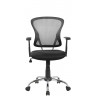 Офисное кресло RIVA CHAIR RCH 8104, черная сетка / ткань