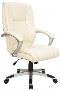 Кресло руководителя RIVA CHAIR RCH 9036-1 (Лотос), бежевая экокожа