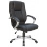 Кресло руководителя RIVA CHAIR RCH 9036-1 (Лотос), черная экокожа