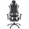 Игровое кресло Everprof Lotus S1, черно-белая экокожа