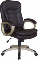Кресло руководителя RIVA CHAIR RCH 9110, темно-коричневая экокожа