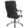 Кресло руководителя RIVA CHAIR RCH 9112 (Стелс), черная экокожа