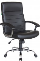 Кресло руководителя RIVA CHAIR RCH 9154, черная экокожа