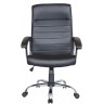 Кресло руководителя RIVA CHAIR RCH 9154, черная экокожа