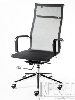 Кресло руководителя NORDEN H-102 (Helmut / Хельмут), черная сетка