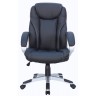 Кресло руководителя RIVA CHAIR RCH 9263 (Рипли), черная экокожа