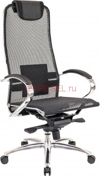 Кресло руководителя Everprof Deco, черная сетка