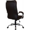 Кресло руководителя RIVA CHAIR RCH 9131, темно-коричневая экокожа / сетчатая ткань