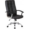 Кресло руководителя RIVA CHAIR RCH 9092-1, черная экокожа
