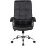 Кресло руководителя RIVA CHAIR RCH 9092-1, черная экокожа