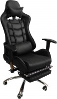 Игровое кресло RT-6001, черная экокожа