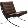 Кресло BARCELONA CHAIR коричневый