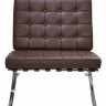 Кресло BARCELONA CHAIR коричневый