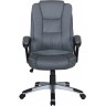 Кресло руководителя RIVA CHAIR RCH 9211, темно-серая экокожа