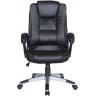 Кресло руководителя RIVA CHAIR RCH 9211, черная экокожа