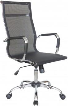 Кресло руководителя RIVA CHAIR RCH 6001-1, черная сетка