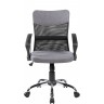 Офисное кресло RIVA CHAIR RCH 8005, серая ткань / черная сетка