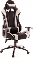 Игровое кресло Everprof Lotus S4, черная / светло-серая ткань