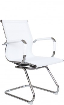 Кресло посетителя RIVA CHAIR RCH 6001-3, белая сетка