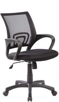 Офисное кресло RIVA CHAIR RCH 8085, черная сетка / ткань