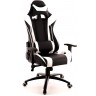 Игровое кресло Everprof Lotus S6, черно-белая экокожа