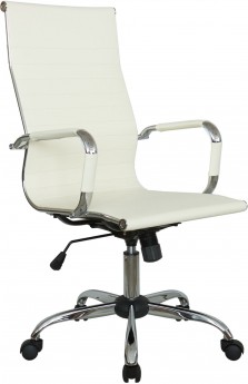 Кресло руководителя RIVA CHAIR RCH 6002-1, светло-бежевая экокожа