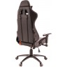 Игровое кресло Everprof Lotus S2, черно-оранжевая экокожа