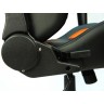 Игровое кресло Everprof Lotus S2, черно-оранжевая экокожа