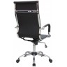 Кресло руководителя RIVA CHAIR RCH 6002-1, черная экокожа