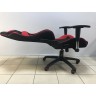 Игровое кресло Everprof Lotus S4, черно-красная ткань