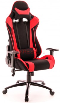 Игровое кресло Everprof Lotus S4, черно-красная ткань