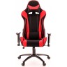 Игровое кресло Everprof Lotus S4, черно-красная ткань